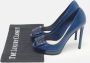 Dior Vintage Pre-owned Leather heels Blue Dames - Thumbnail 8