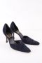 Dior Vintage Pre-owned Leather heels Blue Dames - Thumbnail 3