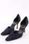 Dior Vintage Pre-owned Leather heels Blue Dames - Thumbnail 4