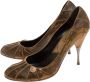 Dior Vintage Pre-owned Leather heels Brown Dames - Thumbnail 3