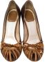 Dior Vintage Pre-owned Leather heels Brown Dames - Thumbnail 2