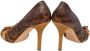 Dior Vintage Pre-owned Leather heels Brown Dames - Thumbnail 4