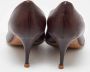 Dior Vintage Pre-owned Leather heels Brown Dames - Thumbnail 5