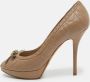 Dior Vintage Pre-owned Leather heels Brown Dames - Thumbnail 2
