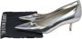 Dior Vintage Pre-owned Leather heels Gray Dames - Thumbnail 7