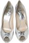 Dior Vintage Pre-owned Leather heels Gray Dames - Thumbnail 2