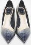 Dior Vintage Pre-owned Leather heels Gray Dames - Thumbnail 3