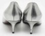 Dior Vintage Pre-owned Leather heels Gray Dames - Thumbnail 5