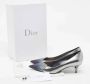Dior Vintage Pre-owned Leather heels Gray Dames - Thumbnail 9