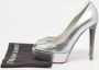 Dior Vintage Pre-owned Leather heels Gray Dames - Thumbnail 9