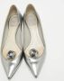 Dior Vintage Pre-owned Leather heels Gray Dames - Thumbnail 3