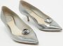 Dior Vintage Pre-owned Leather heels Gray Dames - Thumbnail 4