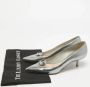 Dior Vintage Pre-owned Leather heels Gray Dames - Thumbnail 9