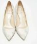 Dior Vintage Pre-owned Leather heels Gray Dames - Thumbnail 3