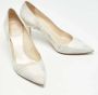 Dior Vintage Pre-owned Leather heels Gray Dames - Thumbnail 4