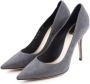 Dior Vintage Pre-owned Leather heels Gray Dames - Thumbnail 4