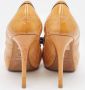 Dior Vintage Pre-owned Leather heels Orange Dames - Thumbnail 6