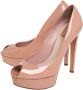 Dior Vintage Pre-owned Leather heels Pink Dames - Thumbnail 3