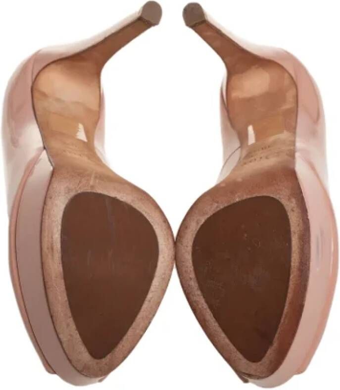 Dior Vintage Pre-owned Leather heels Pink Dames