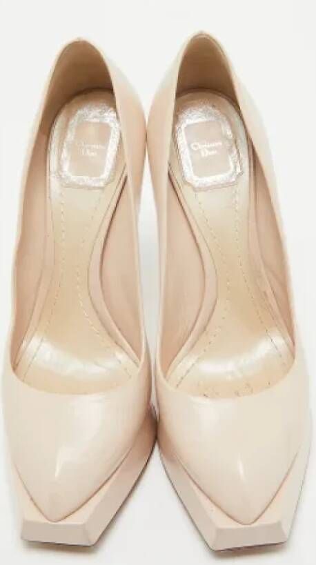 Dior Vintage Pre-owned Leather heels Pink Dames