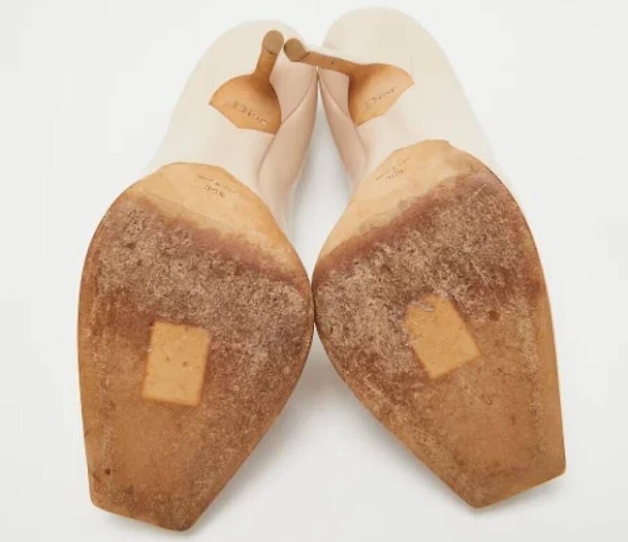 Dior Vintage Pre-owned Leather heels Pink Dames