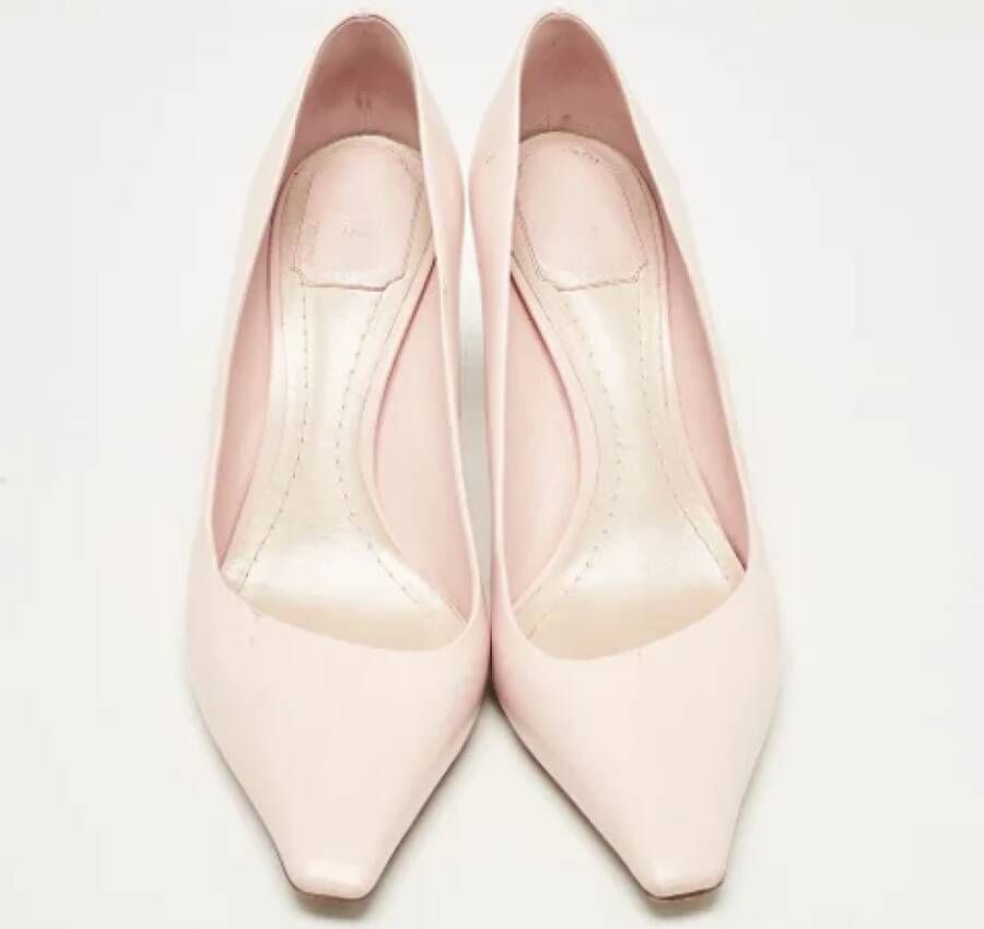 Dior Vintage Pre-owned Leather heels Pink Dames