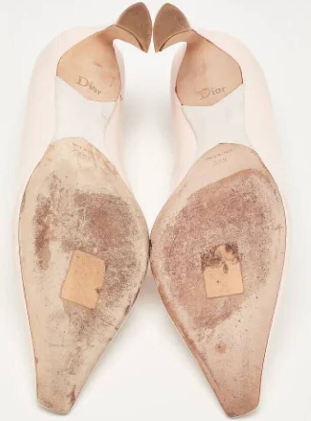 Dior Vintage Pre-owned Leather heels Pink Dames
