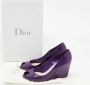 Dior Vintage Pre-owned Leather heels Purple Dames - Thumbnail 9