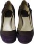 Dior Vintage Pre-owned Leather heels Purple Dames - Thumbnail 2