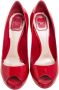 Dior Vintage Pre-owned Leather heels Red Dames - Thumbnail 2