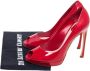 Dior Vintage Pre-owned Leather heels Red Dames - Thumbnail 7