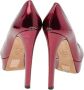 Dior Vintage Pre-owned Leather heels Red Dames - Thumbnail 4