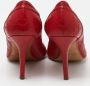 Dior Vintage Pre-owned Leather heels Red Dames - Thumbnail 5