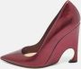 Dior Vintage Pre-owned Leather heels Red Dames - Thumbnail 2