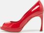 Dior Vintage Pre-owned Leather heels Red Dames - Thumbnail 2