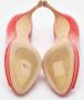 Dior Vintage Pre-owned Leather heels Red Dames - Thumbnail 6