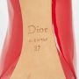 Dior Vintage Pre-owned Leather heels Red Dames - Thumbnail 8