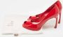 Dior Vintage Pre-owned Leather heels Red Dames - Thumbnail 9