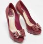 Dior Vintage Pre-owned Leather heels Red Dames - Thumbnail 4