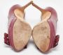 Dior Vintage Pre-owned Leather heels Red Dames - Thumbnail 6