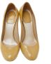 Dior Vintage Pre-owned Leather heels Yellow Dames - Thumbnail 2