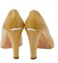 Dior Vintage Pre-owned Leather heels Yellow Dames - Thumbnail 4