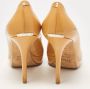 Dior Vintage Pre-owned Leather heels Yellow Dames - Thumbnail 5