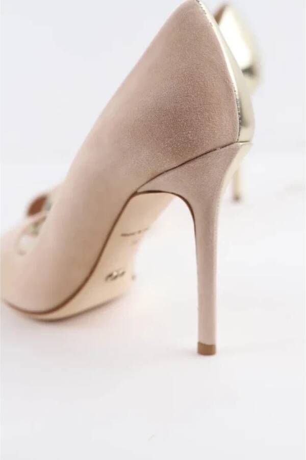 Dior Vintage Pre-owned Leather heels Yellow Dames