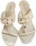 Dior Vintage Pre-owned Leather sandals Beige Dames - Thumbnail 2