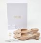 Dior Vintage Pre-owned Leather sandals Beige Dames - Thumbnail 9