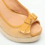 Dior Vintage Pre-owned Leather sandals Beige Dames - Thumbnail 9