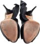 Dior Vintage Pre-owned Leather sandals Black Dames - Thumbnail 5