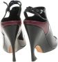 Dior Vintage Pre-owned Leather sandals Black Dames - Thumbnail 4