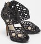 Dior Vintage Pre-owned Leather sandals Black Dames - Thumbnail 4